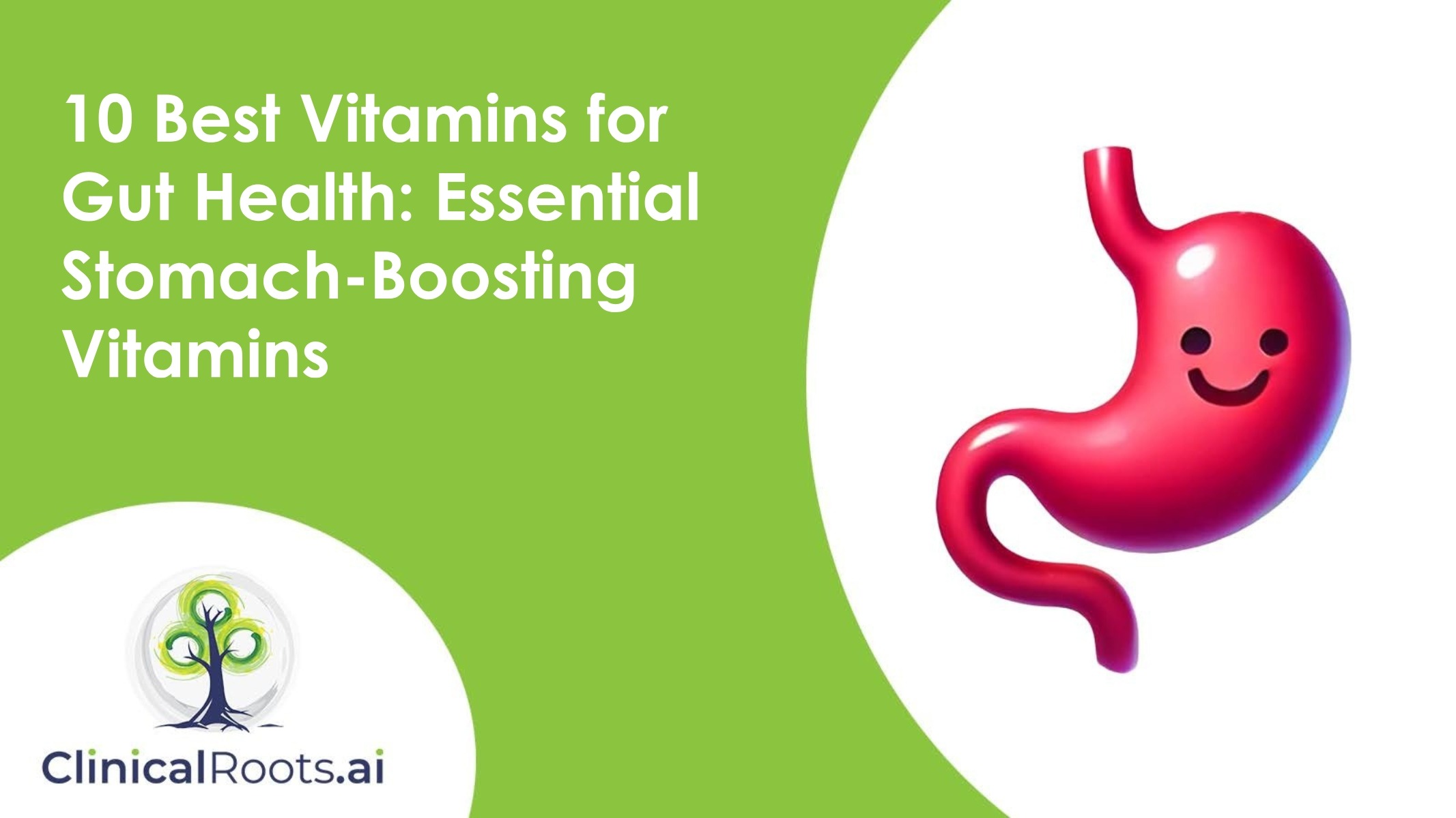 10 Best Vitamins for Gut Health: Essential Stomach-Boosting Vitamins